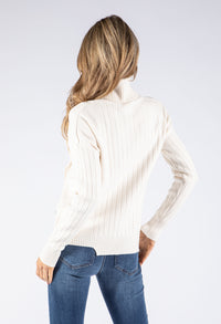 Button Up Ribbed Knit