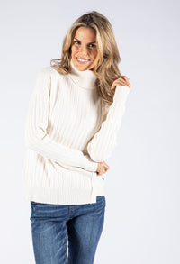 Button Up Ribbed Knit