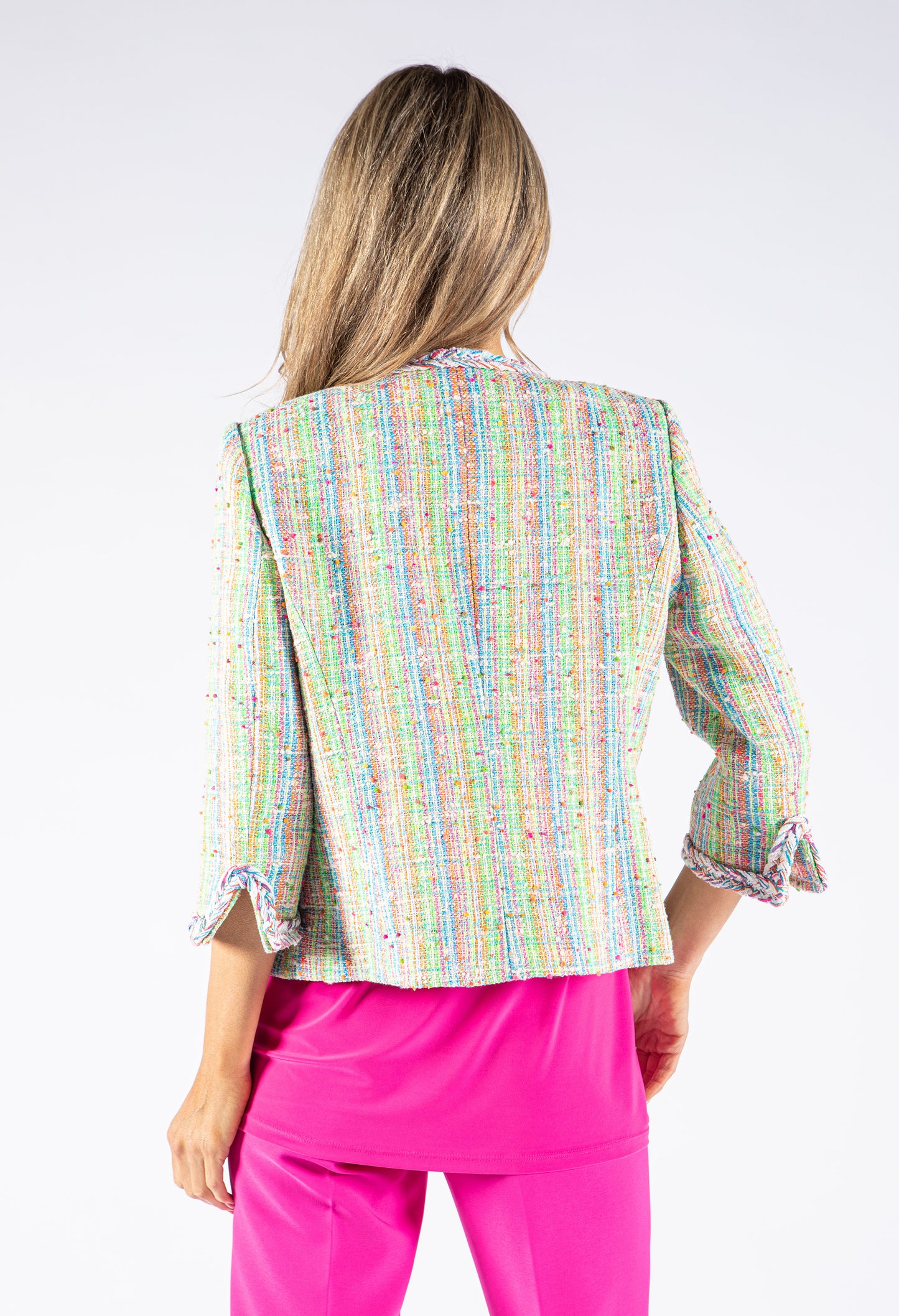Colourful Tweed Jacket