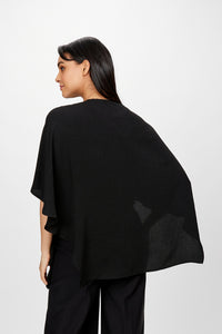 Gathered Front Cape