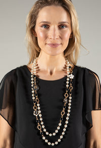 Pearl and Beading Necklace