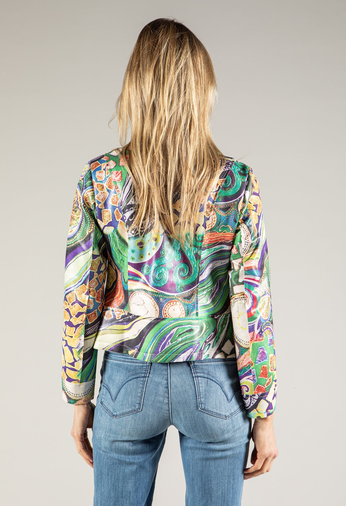 Abstract Print Jacket
