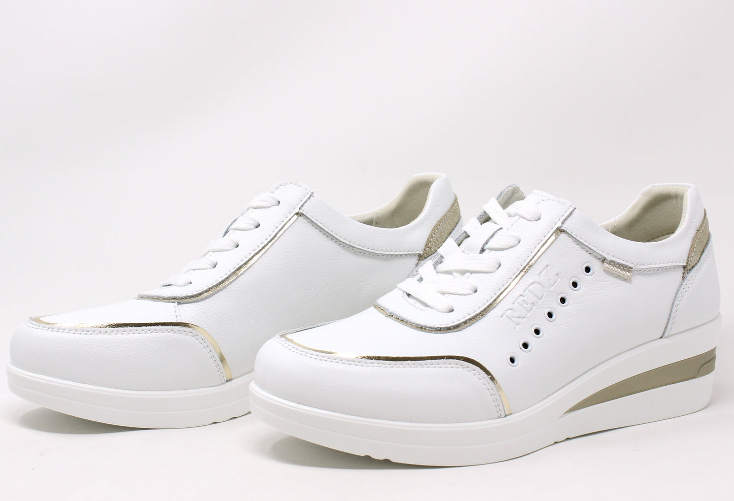 Metallic Lined Trainers