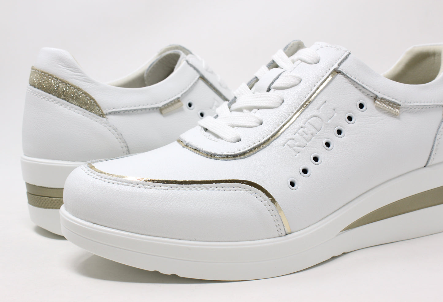 Metallic Lined Trainers