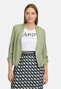 Blazer Jacket with 3/4 Sleeves