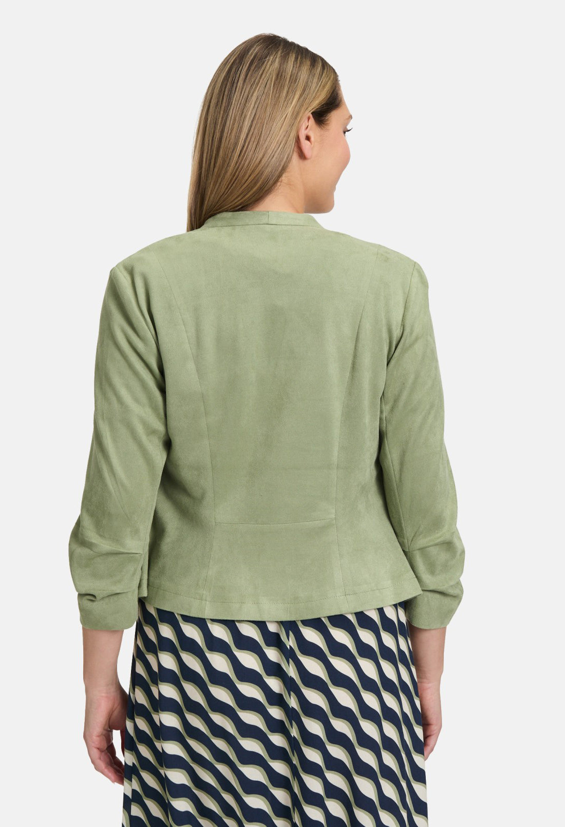 Blazer Jacket with 3/4 Sleeves