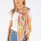 Psychedelic Paisley Print Scarf