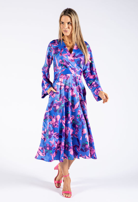 Floral Kimono Style Dress