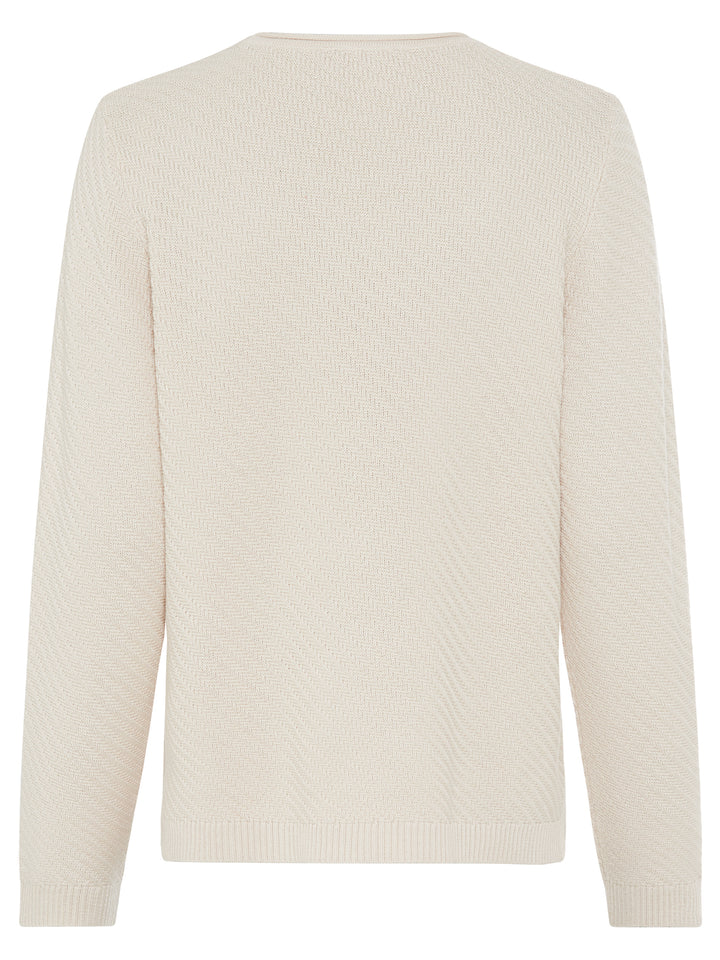 Ribbed Long Sleeve Knit Jumper
