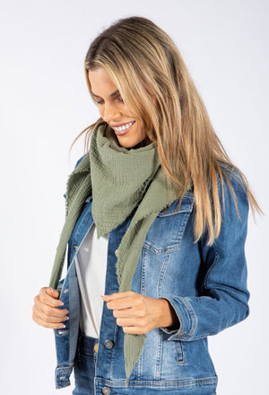 Cheesecloth Style Scarf