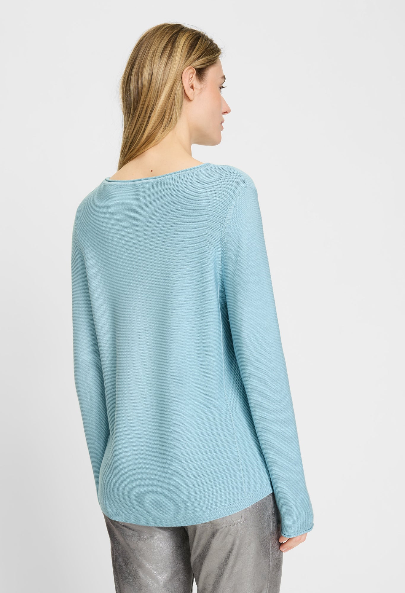 Crew Neck Long Sleeve Pullover