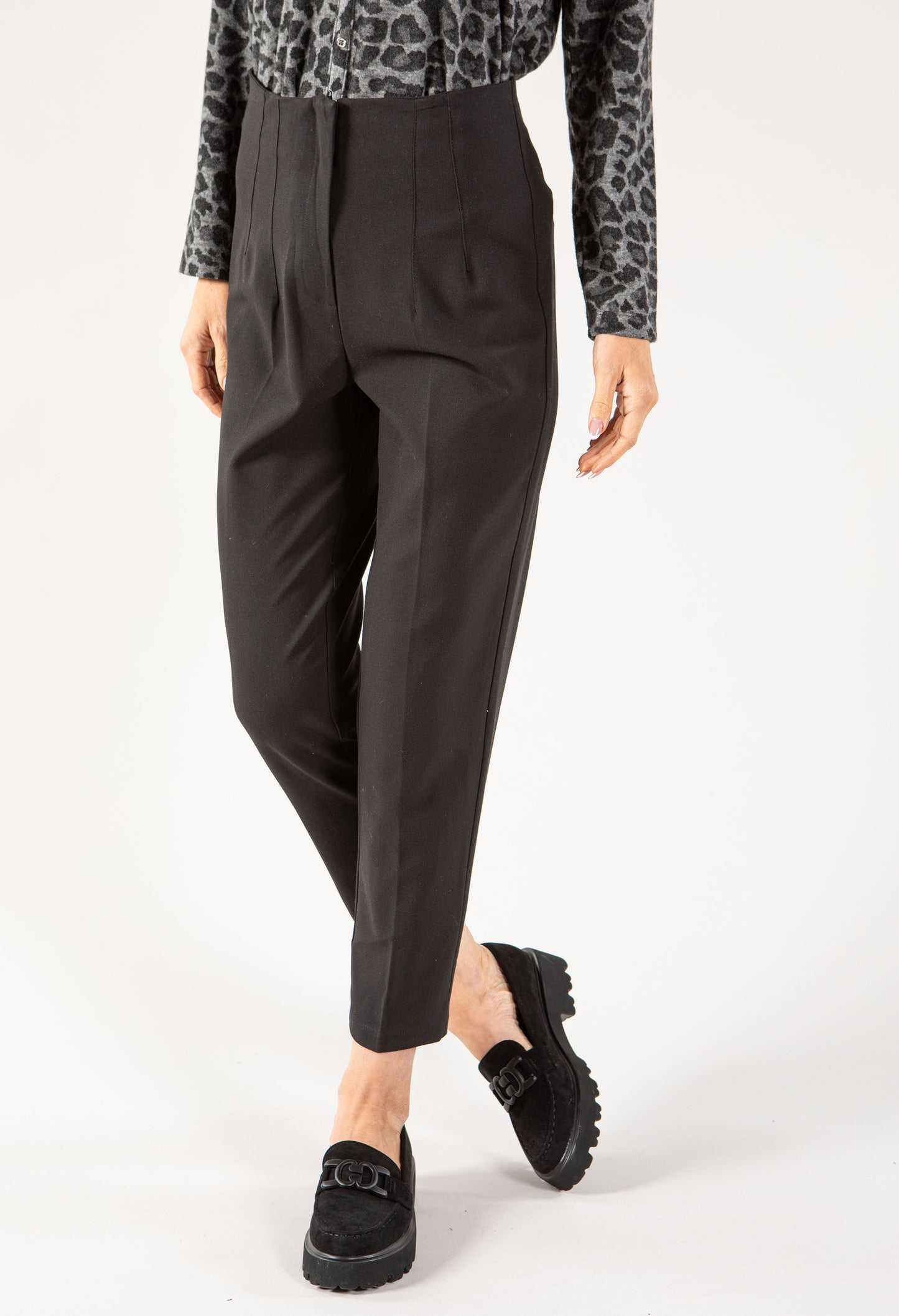 High Waist Smart Trouser