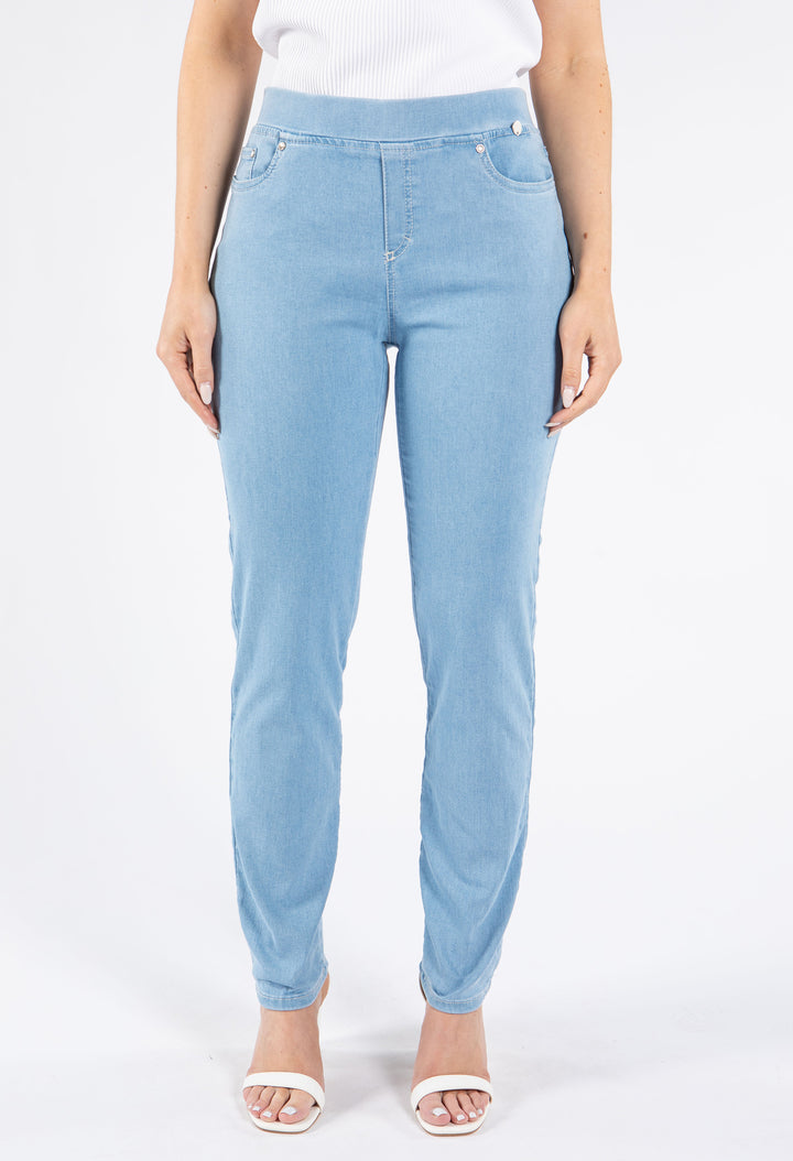 Pull On Slim Fit Jeans