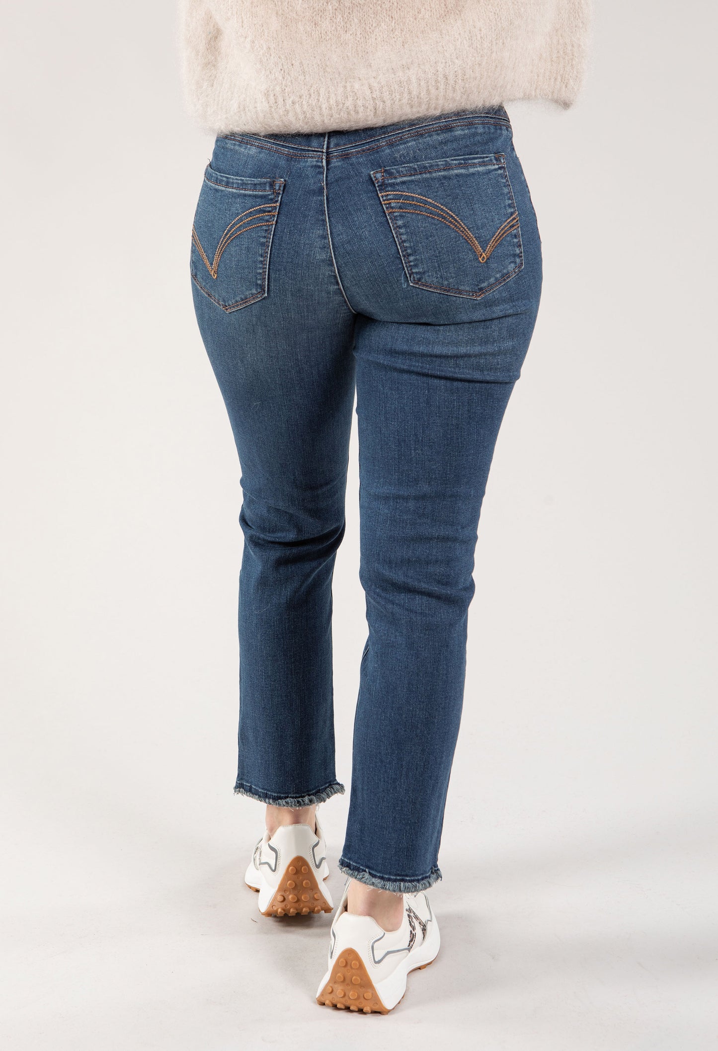 "Ab"solution High Rise Slim Straight Jean