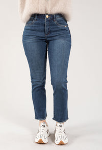"Ab"solution High Rise Slim Straight Jean