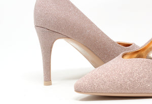 Shimmer Court Heel