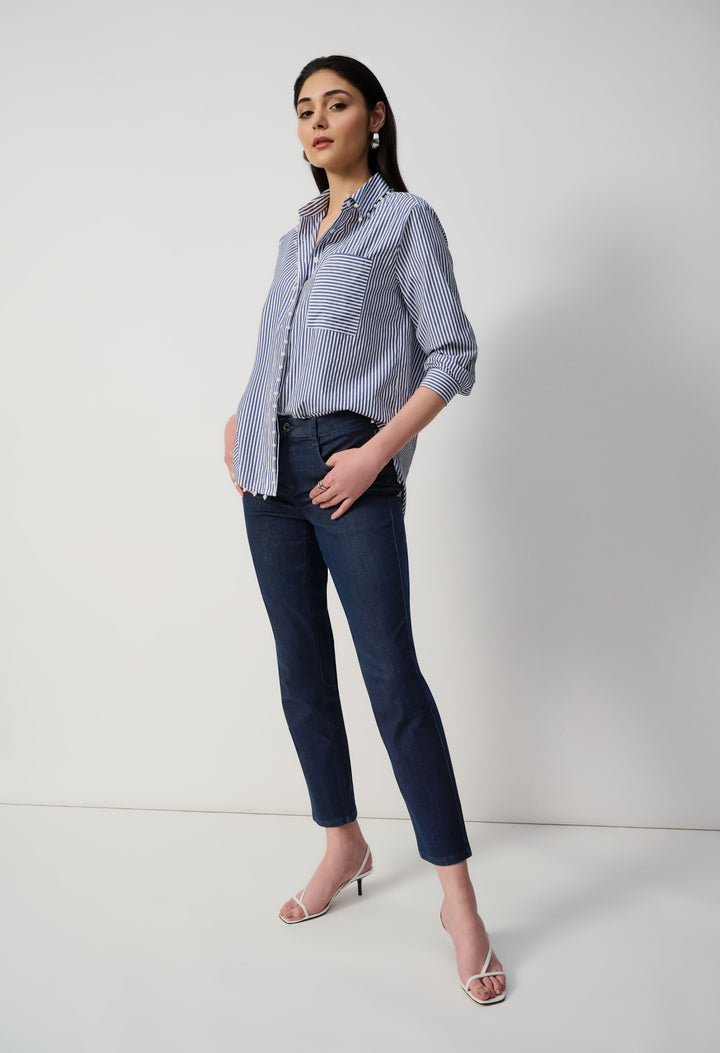 Mid-rise Casual Jeans Style