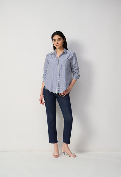 Mid-rise Casual Jeans Style