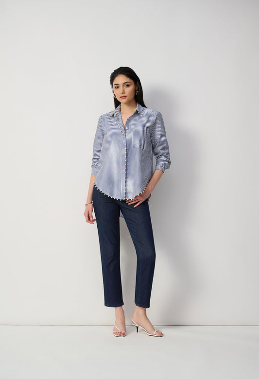 Mid-rise Casual Jeans Style