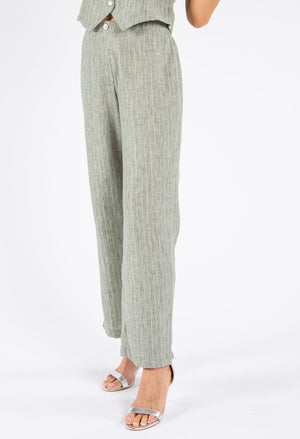 Lurex Pinstripe Trouser