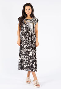 2 in 1 Dress with Tie Front