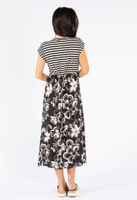 2 in 1 Dress with Tie Front