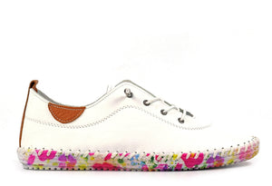 Padstow Leather Plimsoll