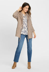 Open Front Knit Cardigan