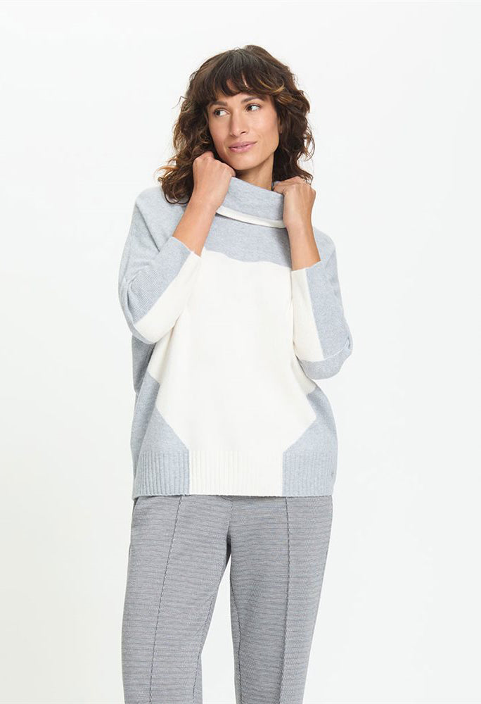 Oversized Cowl Neck Jumper