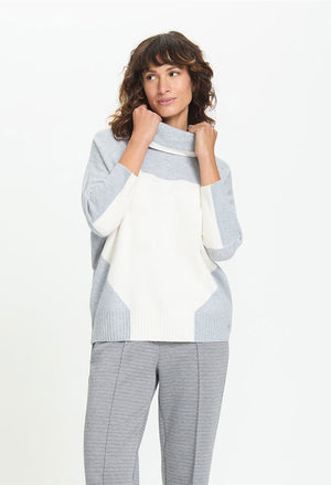 Oversized Cowl Neck Jumper