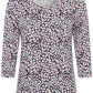 Ditsy Print Top