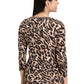 Basic Leopard Print Top