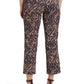 3/4 Length Leopard Print Trousers