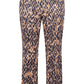 3/4 Length Leopard Print Trousers