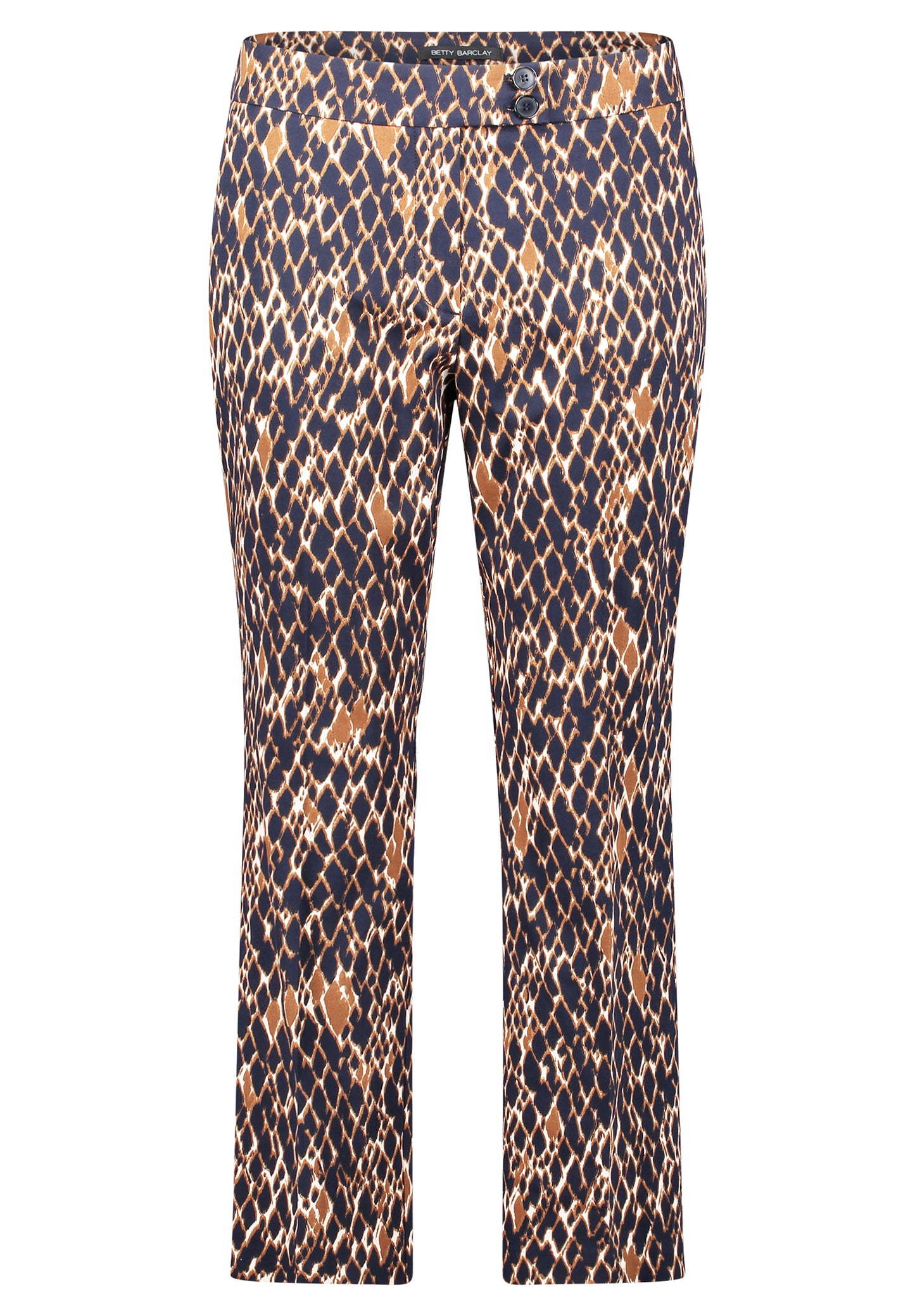 3/4 Length Leopard Print Trousers