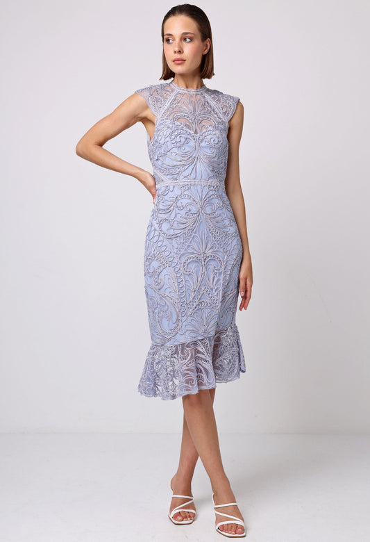 angeleye lace bodycon wrap midi dress product info and reviews Bodycon Dress Lace Forest Green Dress Lace Wrap Midi Dress In Dark Green ANGELEYE