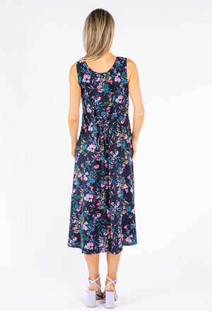 Floral Print Midi Dress