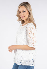 Floral Embroidered Blouse