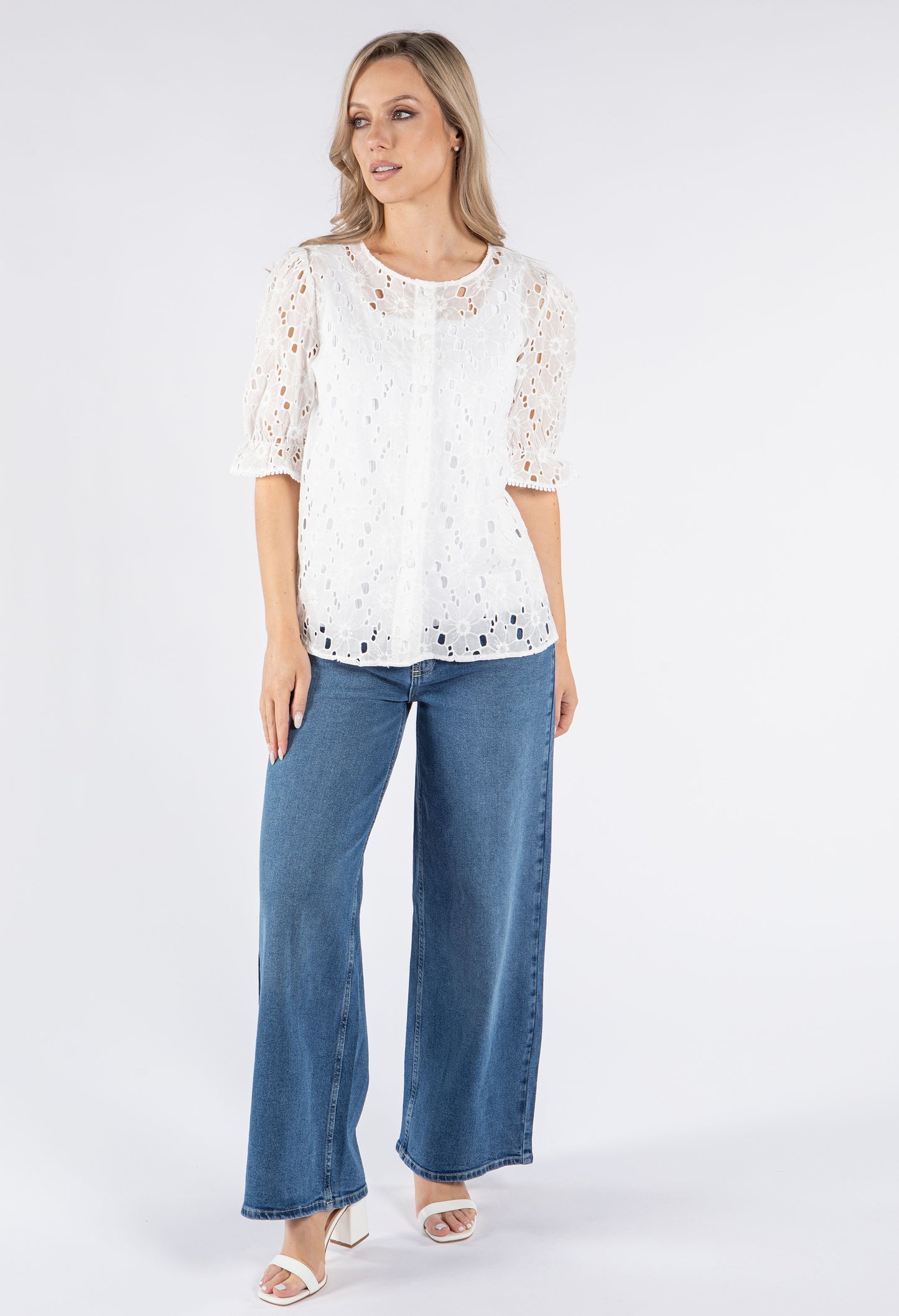 Floral Embroidered Blouse