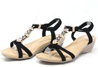 Diamond and Floral Wedge