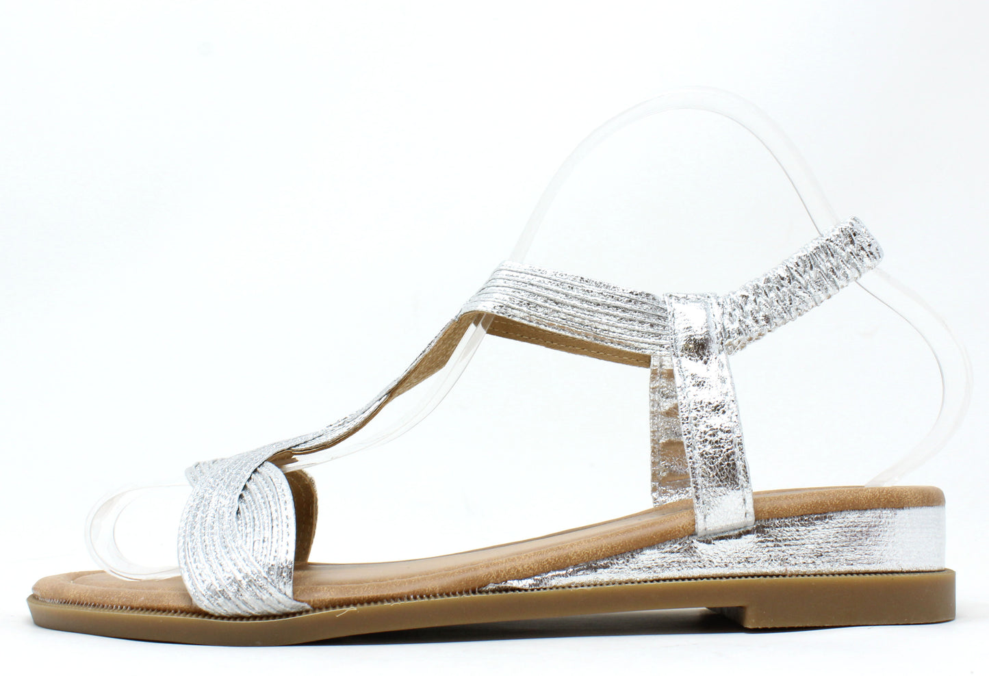 Metallic Twist Sandal