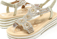 Sun Mosaic Sandals