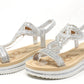 Diamante Mosaic Sandal