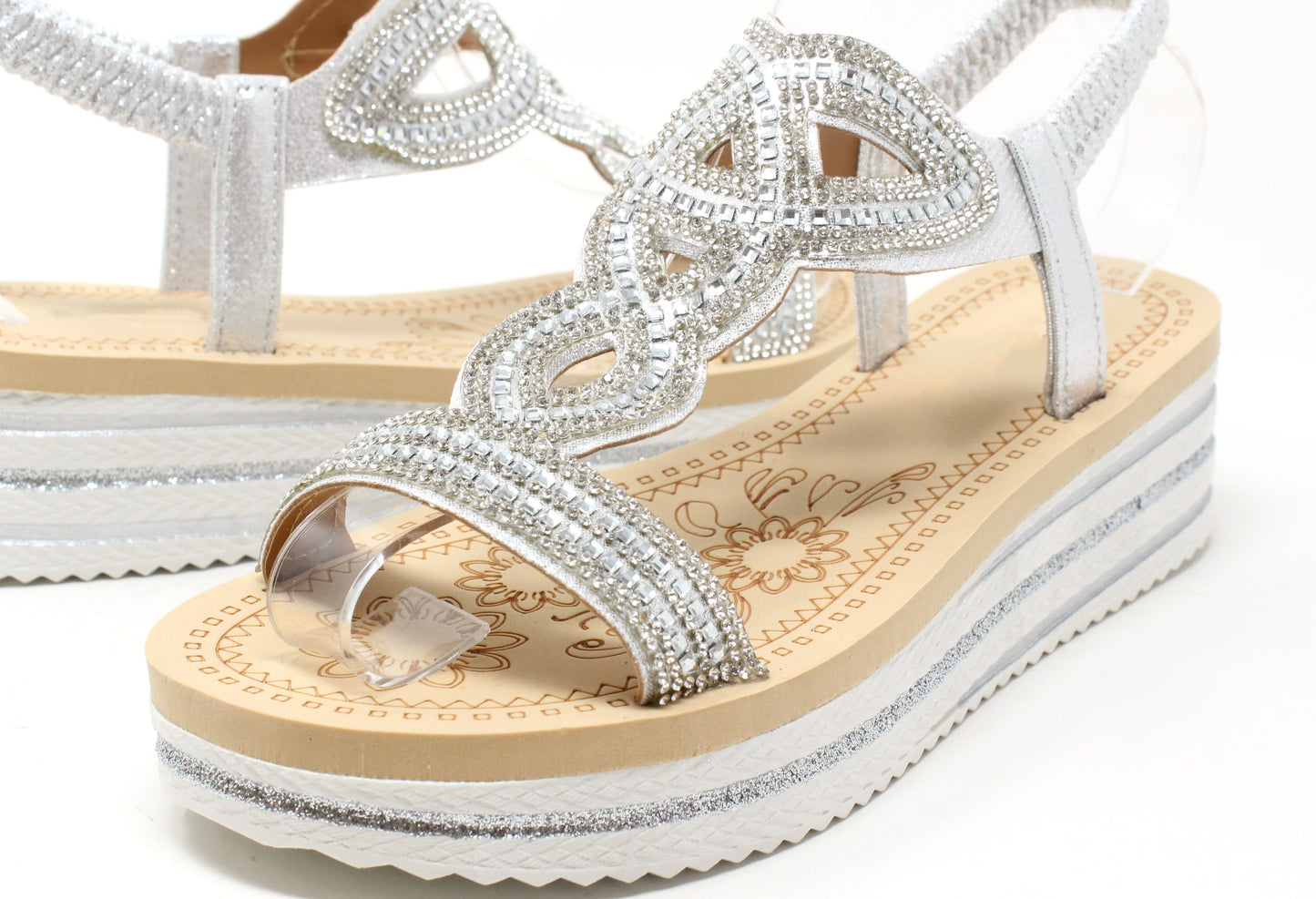Diamante Mosaic Sandal