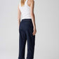 MOIRA CLEAN Wide Leg Jeans with XL Cuff