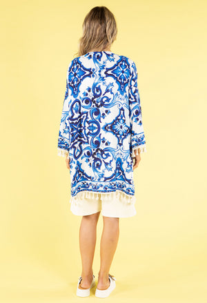 Open Front Boho Kaftan