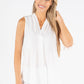 Sleeveless V-Neck Top