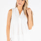 Sleeveless V-Neck Top