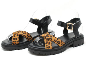 Cross Strap Sandal