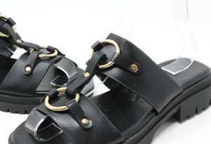 Gold Buckled Slide